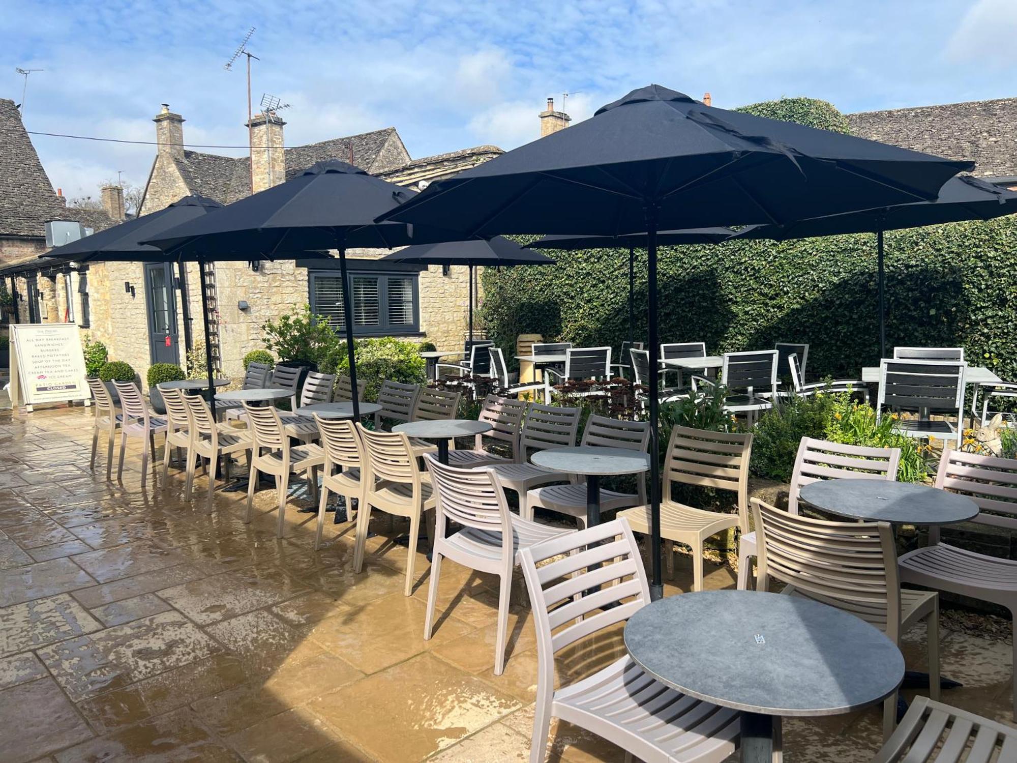 Priory Tearooms Burford With Rooms Luaran gambar